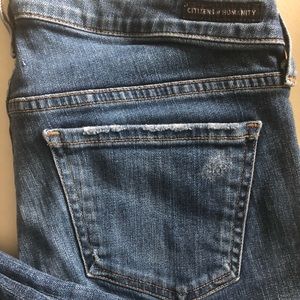 Citizens of humanity's skinny jeans size 27